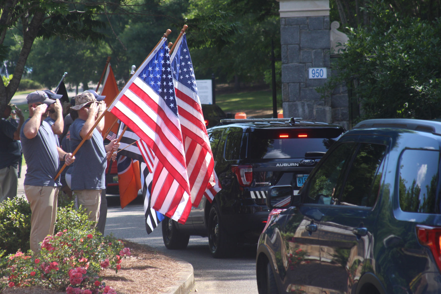 Funeral service for officer William Buechner